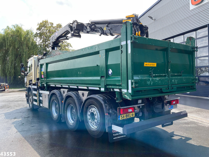 Scania P 410 8x4 Euro 6 HMF 18 Tonmeter laadkraan - Kipper vrachtwagen, Kraanwagen: afbeelding 2 Scania P 410 8x4 Euro 6 HMF 18 Tonmeter laadkraan - Kipper vrachtwagen, Kraanwagen: afbeelding 2
