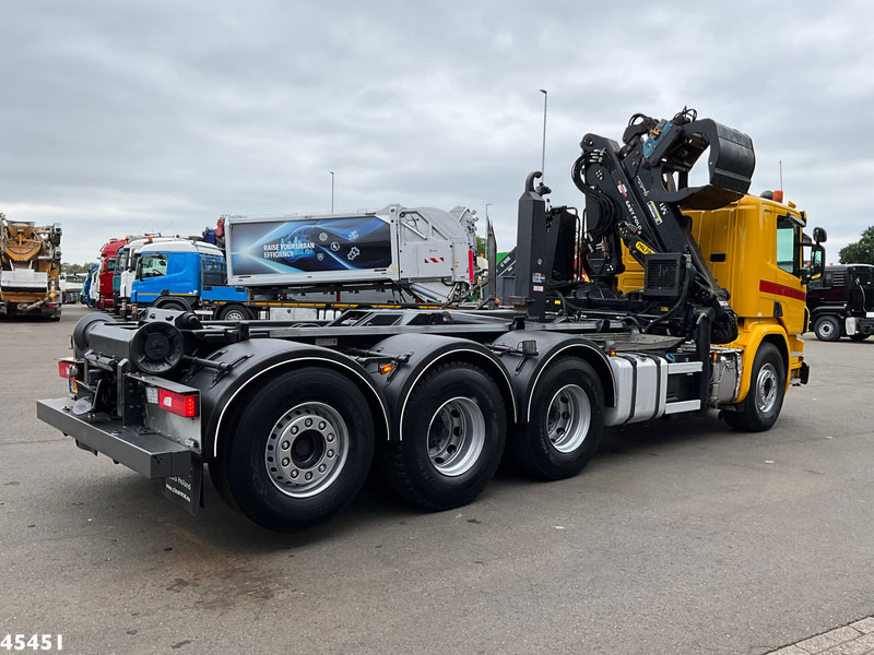 Scania P 410 8x4 Euro 6 Palfinger 14 Tonmeter Z-kraan - Haakarmsysteem vrachtwagen, Kraanwagen: afbeelding 4 Scania P 410 8x4 Euro 6 Palfinger 14 Tonmeter Z-kraan - Haakarmsysteem vrachtwagen, Kraanwagen: afbeelding 4