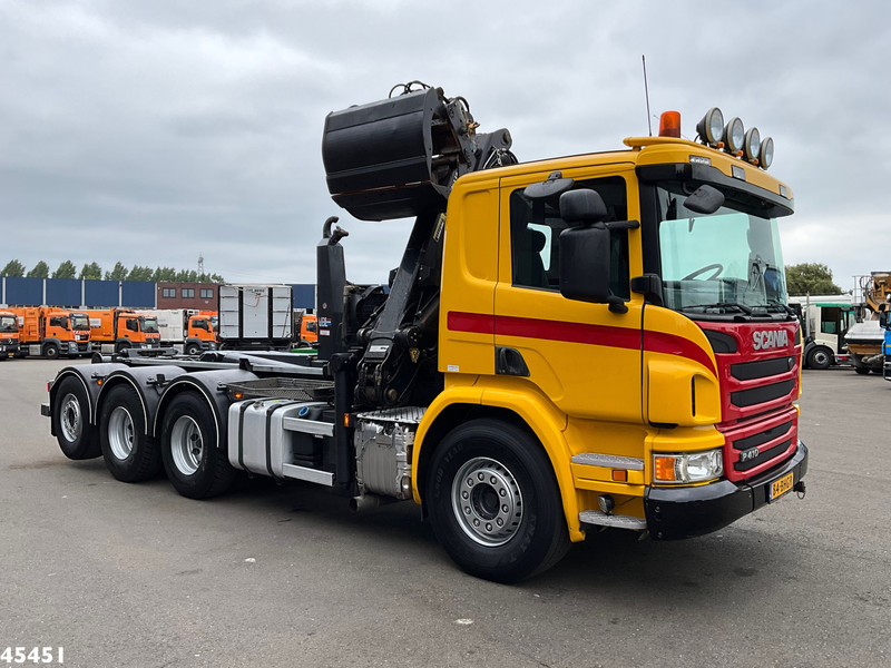 Scania P 410 8x4 Euro 6 Palfinger 14 Tonmeter Z-kraan - Haakarmsysteem vrachtwagen, Kraanwagen: afbeelding 3 Scania P 410 8x4 Euro 6 Palfinger 14 Tonmeter Z-kraan - Haakarmsysteem vrachtwagen, Kraanwagen: afbeelding 3