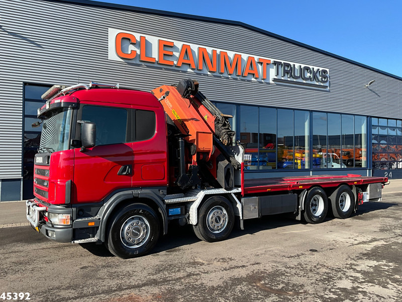 Scania R 124.420 8x4 Palfinger 72 Tonmeter laadkraan + Fly-Jib! - Kraanwagen: afbeelding 2 Scania R 124.420 8x4 Palfinger 72 Tonmeter laadkraan + Fly-Jib! - Kraanwagen: afbeelding 2