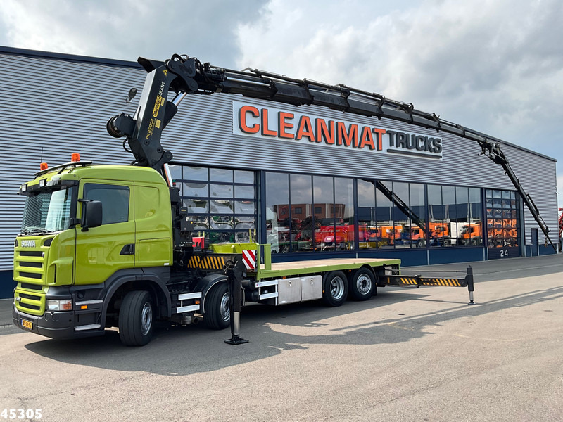 Scania R 420 8x2 manual Palfinger 85 Tonmeter laadkraan + Fly-Jib - Kraanwagen: afbeelding 1 Scania R 420 8x2 manual Palfinger 85 Tonmeter laadkraan + Fly-Jib - Kraanwagen: afbeelding 1