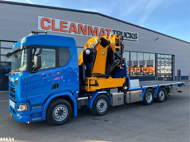 Scania R 540 Euro 6 Effer 100 Tonmeter laadkraan + Fly-Jib Just 39.720 km! - Kraanwagen: afbeelding 2 Scania R 540 Euro 6 Effer 100 Tonmeter laadkraan + Fly-Jib Just 39.720 km! - Kraanwagen: afbeelding 2