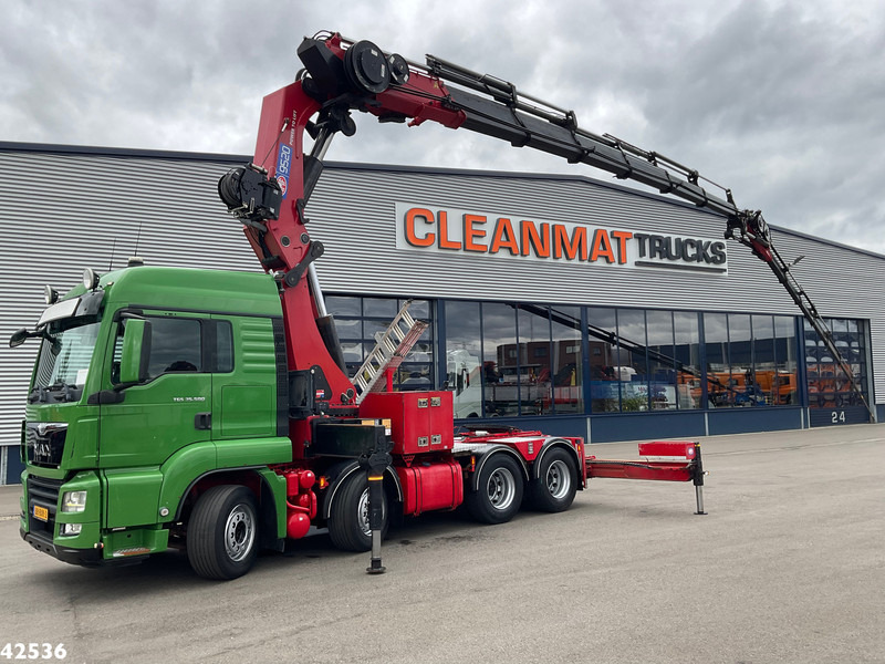 MAN TGS 35.500 8x4 HMF 95 Tonmeter laadkraan bj. 2019! - Trekker: afbeelding 1 MAN TGS 35.500 8x4 HMF 95 Tonmeter laadkraan bj. 2019! - Trekker: afbeelding 1