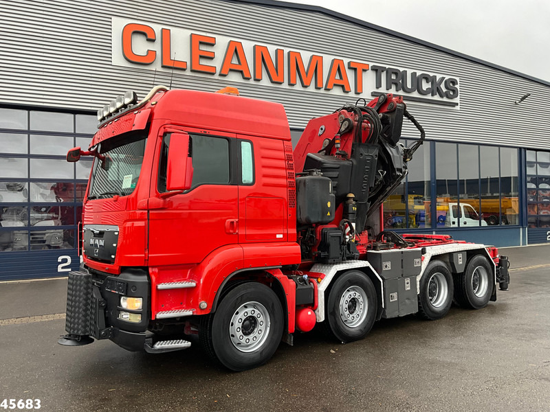 MAN TGS 41.480 8x4 ZF Intarder Fassi 130 Tonmeter laadkraan + Fly-JIb - Trekker: afbeelding 2 MAN TGS 41.480 8x4 ZF Intarder Fassi 130 Tonmeter laadkraan + Fly-JIb - Trekker: afbeelding 2