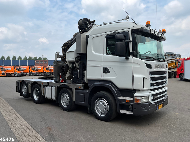 Scania G 480 HMF 85 Tonmeter laadkraan + Fly-Jib - Trekker: afbeelding 4 Scania G 480 HMF 85 Tonmeter laadkraan + Fly-Jib - Trekker: afbeelding 4
