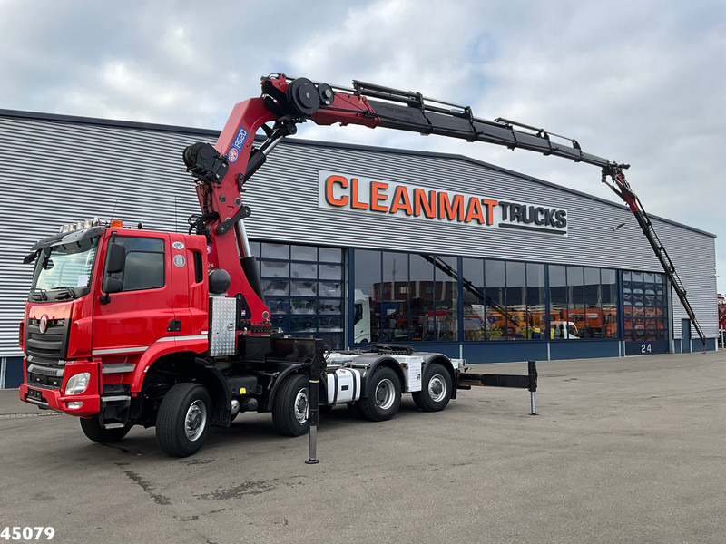 Tatra T 158 8x6 Euro 6 HMF 85 Tonmeter laadkraan + Fly-Jib Just 147.844 km! - Trekker: afbeelding 1 Tatra T 158 8x6 Euro 6 HMF 85 Tonmeter laadkraan + Fly-Jib Just 147.844 km! - Trekker: afbeelding 1