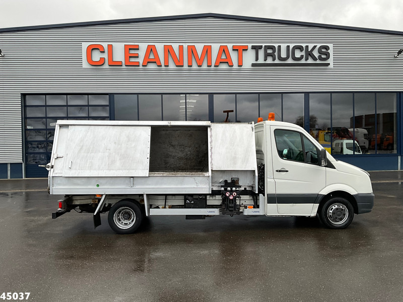 Vuilniswagen Volkswagen Crafter 2.5 TDI Terberg zijlader Just 115.247 Km!: afbeelding 9