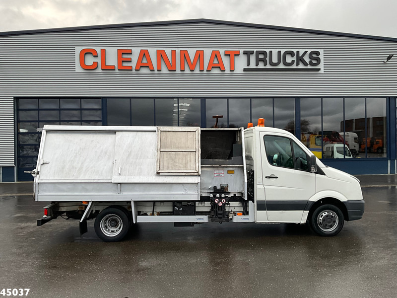 Vuilniswagen Volkswagen Crafter 2.5 TDI Terberg zijlader Just 115.247 Km!: afbeelding 11