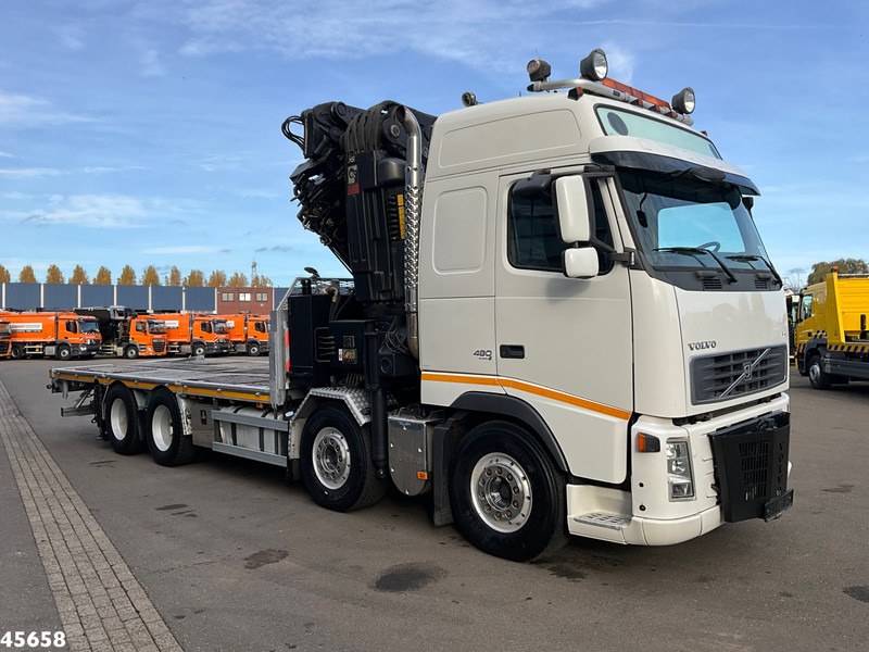 Volvo FH 480 8x4 Retarder Hiab 80 Tonmeter laadkraan + Fly-Jib! - Kraanwagen: afbeelding 3 Volvo FH 480 8x4 Retarder Hiab 80 Tonmeter laadkraan + Fly-Jib! - Kraanwagen: afbeelding 3