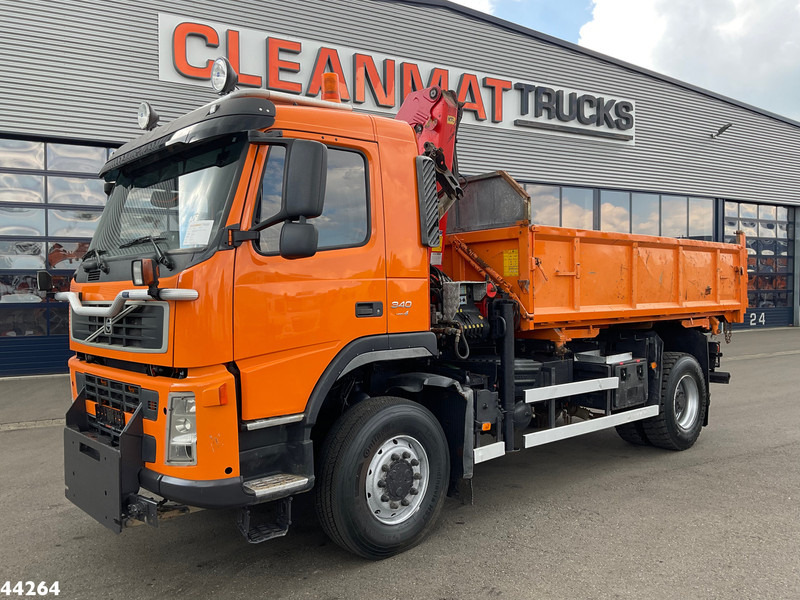 Volvo FM 340 4x4 Palfinger 10 Tonmeter laadkraan Manual Full steel - Kipper vrachtwagen, Kraanwagen: afbeelding 2 Volvo FM 340 4x4 Palfinger 10 Tonmeter laadkraan Manual Full steel - Kipper vrachtwagen, Kraanwagen: afbeelding 2