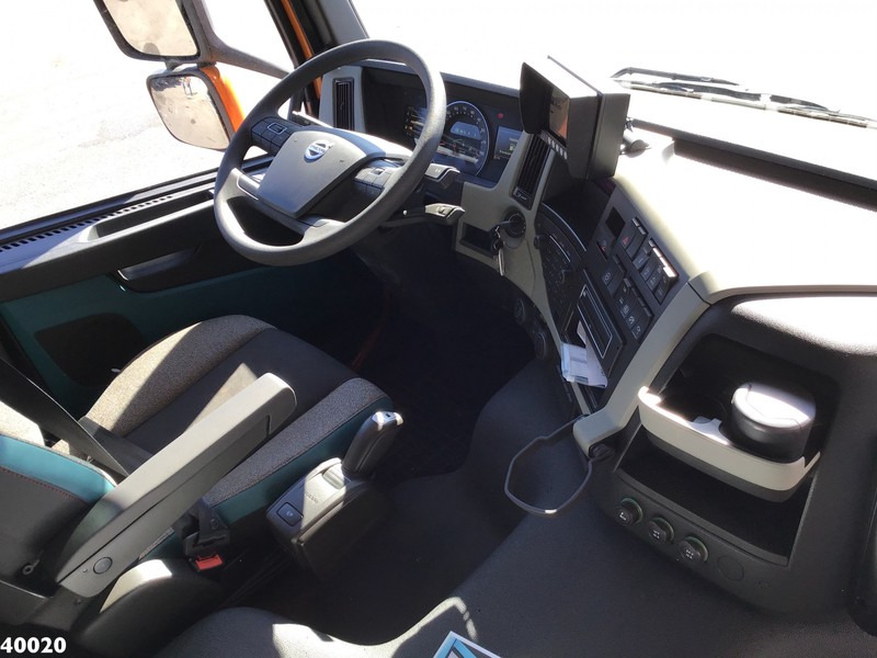 Haakarmsysteem vrachtwagen, Kraanwagen Volvo FM 420 8x2 HMF 28 ton/meter laadkraan Welvaarts weighing system: afbeelding 12