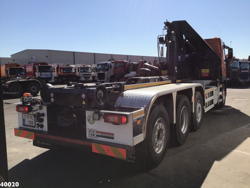 Volvo FM 420 8x2 HMF 28 ton/meter laadkraan Welvaarts weighing system - Haakarmsysteem vrachtwagen, Kraanwagen: afbeelding 4 Volvo FM 420 8x2 HMF 28 ton/meter laadkraan Welvaarts weighing system - Haakarmsysteem vrachtwagen, Kraanwagen: afbeelding 4