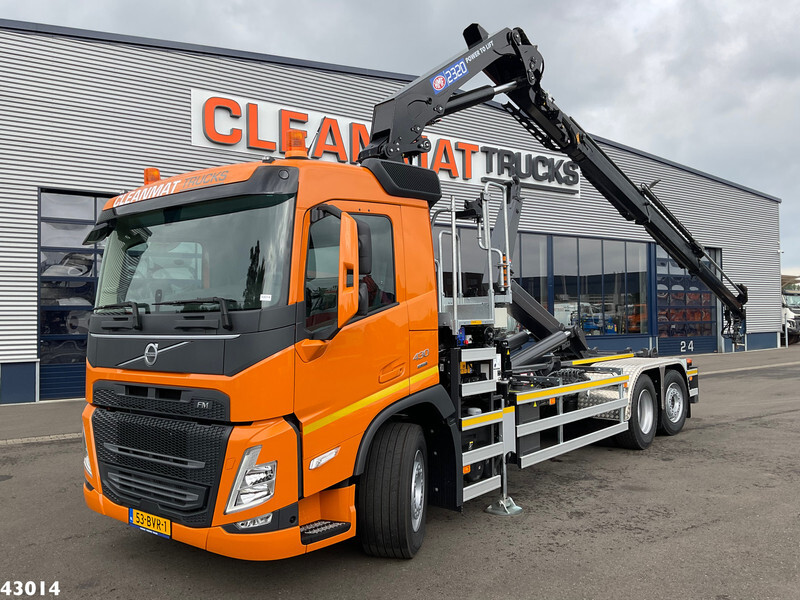 Volvo FM 430 HMF 23 Tonmeter laadkraan - Haakarmsysteem vrachtwagen, Kraanwagen: afbeelding 1 Volvo FM 430 HMF 23 Tonmeter laadkraan - Haakarmsysteem vrachtwagen, Kraanwagen: afbeelding 1