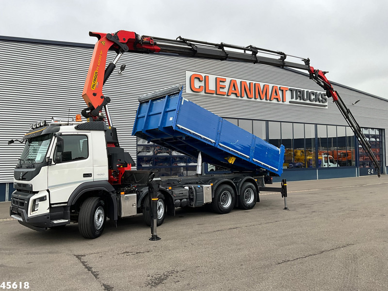 Volvo FMX 460 8x4 Euro 6 Palfinger 42 Tonmeter laadkraan + Fly-Jib! - Kipper vrachtwagen, Kraanwagen: afbeelding 2 Volvo FMX 460 8x4 Euro 6 Palfinger 42 Tonmeter laadkraan + Fly-Jib! - Kipper vrachtwagen, Kraanwagen: afbeelding 2
