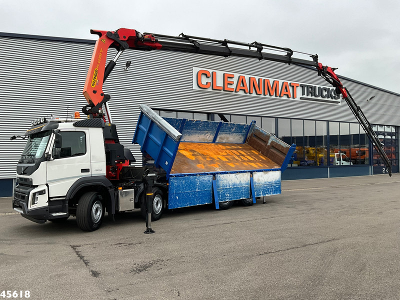Volvo FMX 460 8x4 Euro 6 Palfinger 42 Tonmeter laadkraan + Fly-Jib! - Kipper vrachtwagen, Kraanwagen: afbeelding 1 Volvo FMX 460 8x4 Euro 6 Palfinger 42 Tonmeter laadkraan + Fly-Jib! - Kipper vrachtwagen, Kraanwagen: afbeelding 1