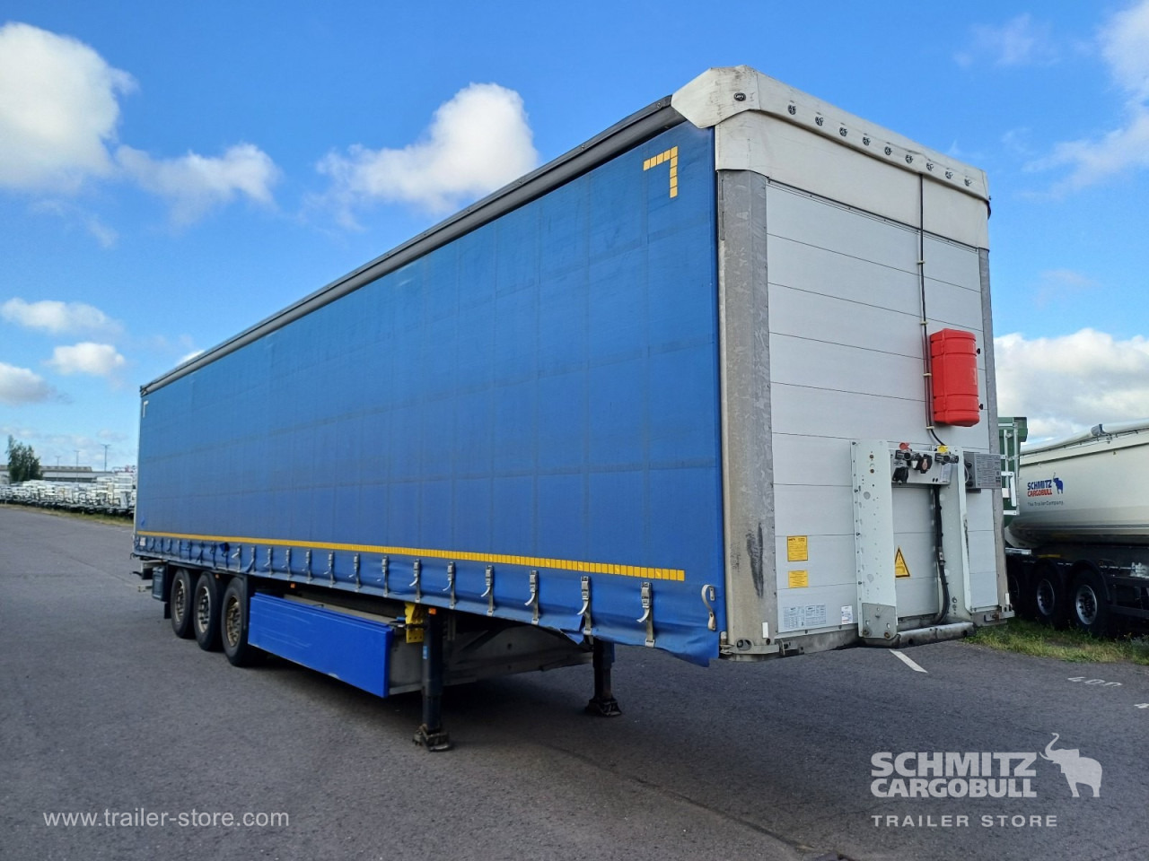 SCHMITZ Auflieger Curtainsider Standard - Schuifzeiloplegger: afbeelding 1 SCHMITZ Auflieger Curtainsider Standard - Schuifzeiloplegger: afbeelding 1