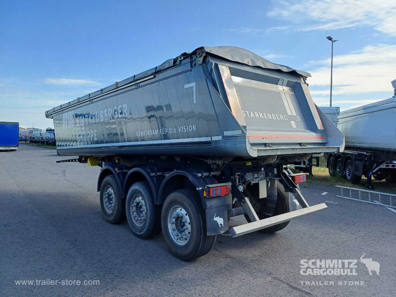 SCHMITZ Auflieger Kipper Alukastenmulde 24m³ - Kipper oplegger: afbeelding 5 SCHMITZ Auflieger Kipper Alukastenmulde 24m³ - Kipper oplegger: afbeelding 5