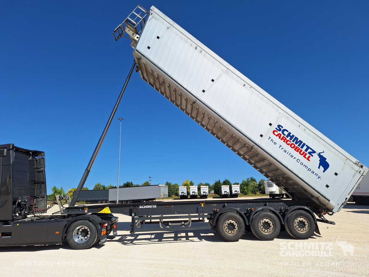 SCHMITZ Tipper Alu-square sided body 54m³ - Kipper oplegger: afbeelding 5 SCHMITZ Tipper Alu-square sided body 54m³ - Kipper oplegger: afbeelding 5