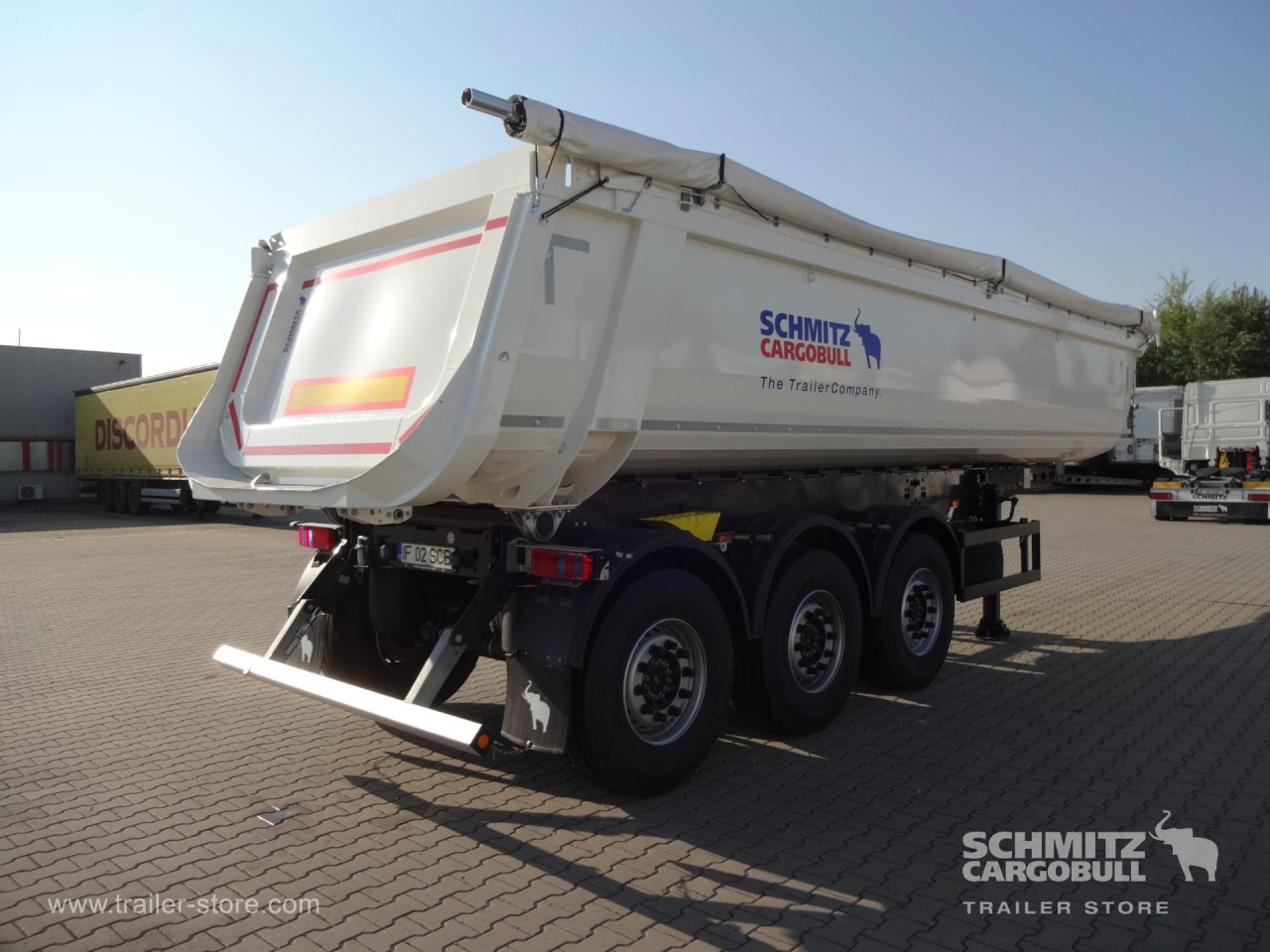 SCHMITZ Tipper Steel half pipe body 27m³ - Kipper oplegger: afbeelding 3 SCHMITZ Tipper Steel half pipe body 27m³ - Kipper oplegger: afbeelding 3