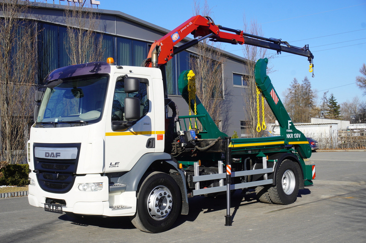 DAF LF 18.310 E6 / Skip loader Fornal NKR 130V / HDS HMF 735 K2 / Manual gearbox - Kraanwagen: afbeelding 2 DAF LF 18.310 E6 / Skip loader Fornal NKR 130V / HDS HMF 735 K2 / Manual gearbox - Kraanwagen: afbeelding 2