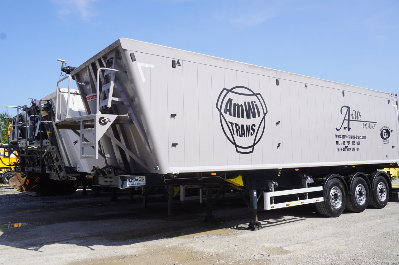 GRAS GS tipper / 52 m3 semi-trailer! / 2023 / 3 units - Kipper oplegger: afbeelding 4 GRAS GS tipper / 52 m3 semi-trailer! / 2023 / 3 units - Kipper oplegger: afbeelding 4