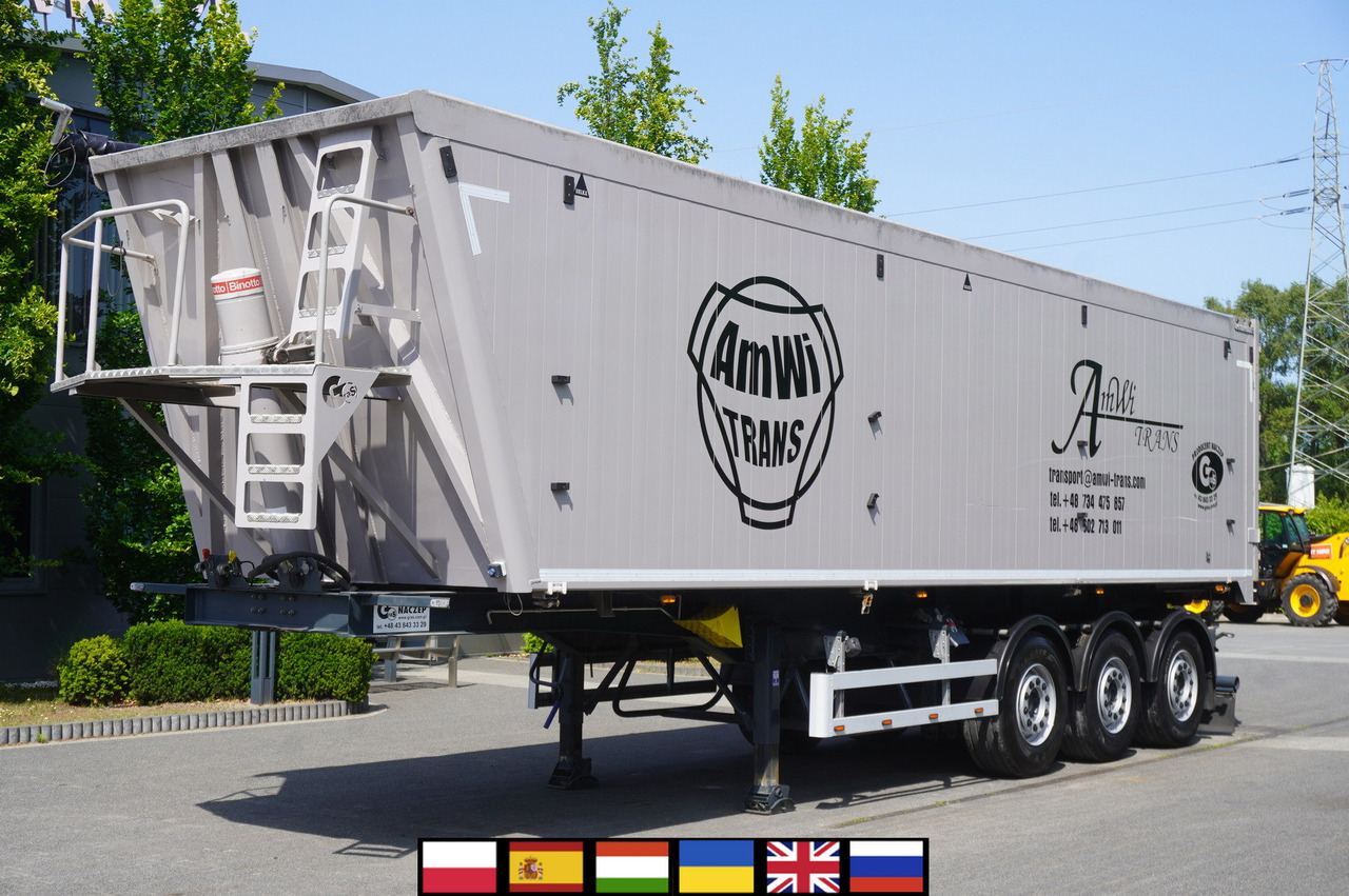 GRAS GS tipper / 52 m3 semi-trailer! / 2023 / 3 units - Kipper oplegger: afbeelding 1 GRAS GS tipper / 52 m3 semi-trailer! / 2023 / 3 units - Kipper oplegger: afbeelding 1