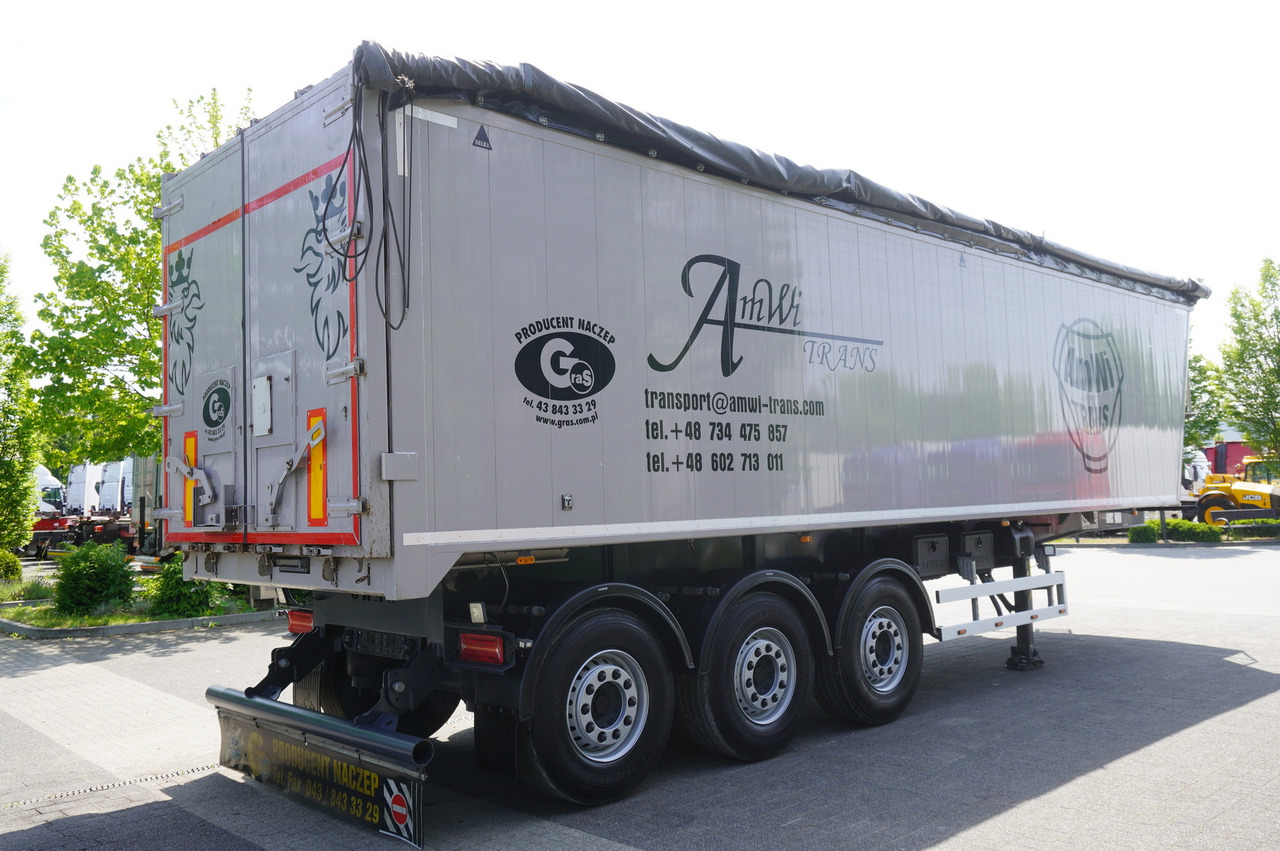 GRAS GS tipper / 52 m3 semi-trailer! / 2023 / 3 units - Kipper oplegger: afbeelding 4 GRAS GS tipper / 52 m3 semi-trailer! / 2023 / 3 units - Kipper oplegger: afbeelding 4
