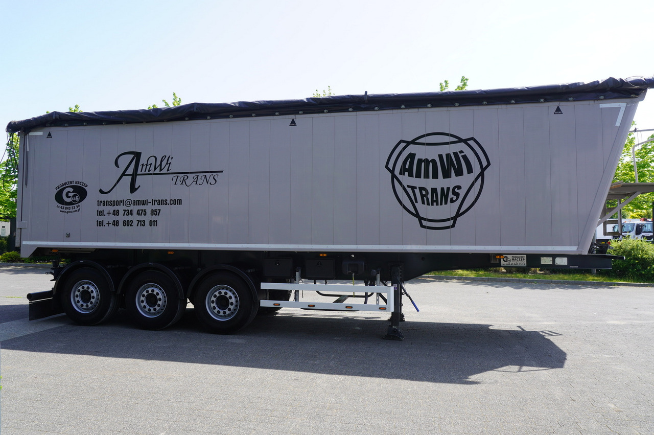 GRAS GS tipper / 52 m3 semi-trailer! / 2023 / 3 units - Kipper oplegger: afbeelding 5 GRAS GS tipper / 52 m3 semi-trailer! / 2023 / 3 units - Kipper oplegger: afbeelding 5