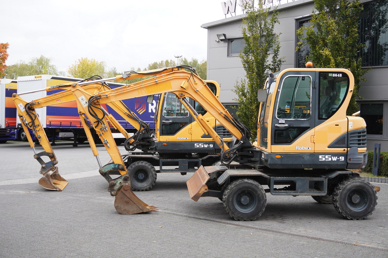 Hyundai Robex 55W-9 Wheeled Excavator 5.5t / 2 units - Mobiele graafmachine: afbeelding 2 Hyundai Robex 55W-9 Wheeled Excavator 5.5t / 2 units - Mobiele graafmachine: afbeelding 2