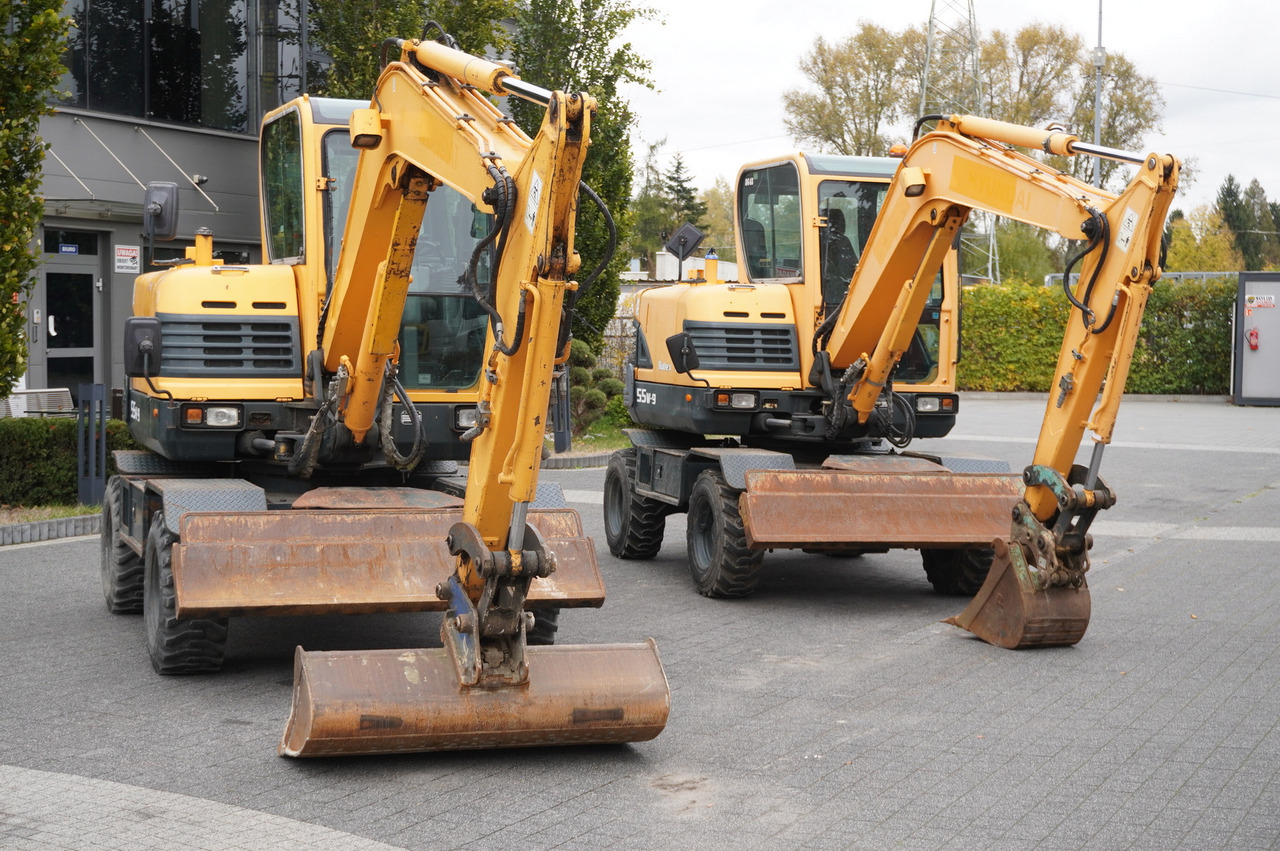 Hyundai Robex 55W-9 Wheeled Excavator 5.5t / 2pcs - Minigraafmachine: afbeelding 5 Hyundai Robex 55W-9 Wheeled Excavator 5.5t / 2pcs - Minigraafmachine: afbeelding 5