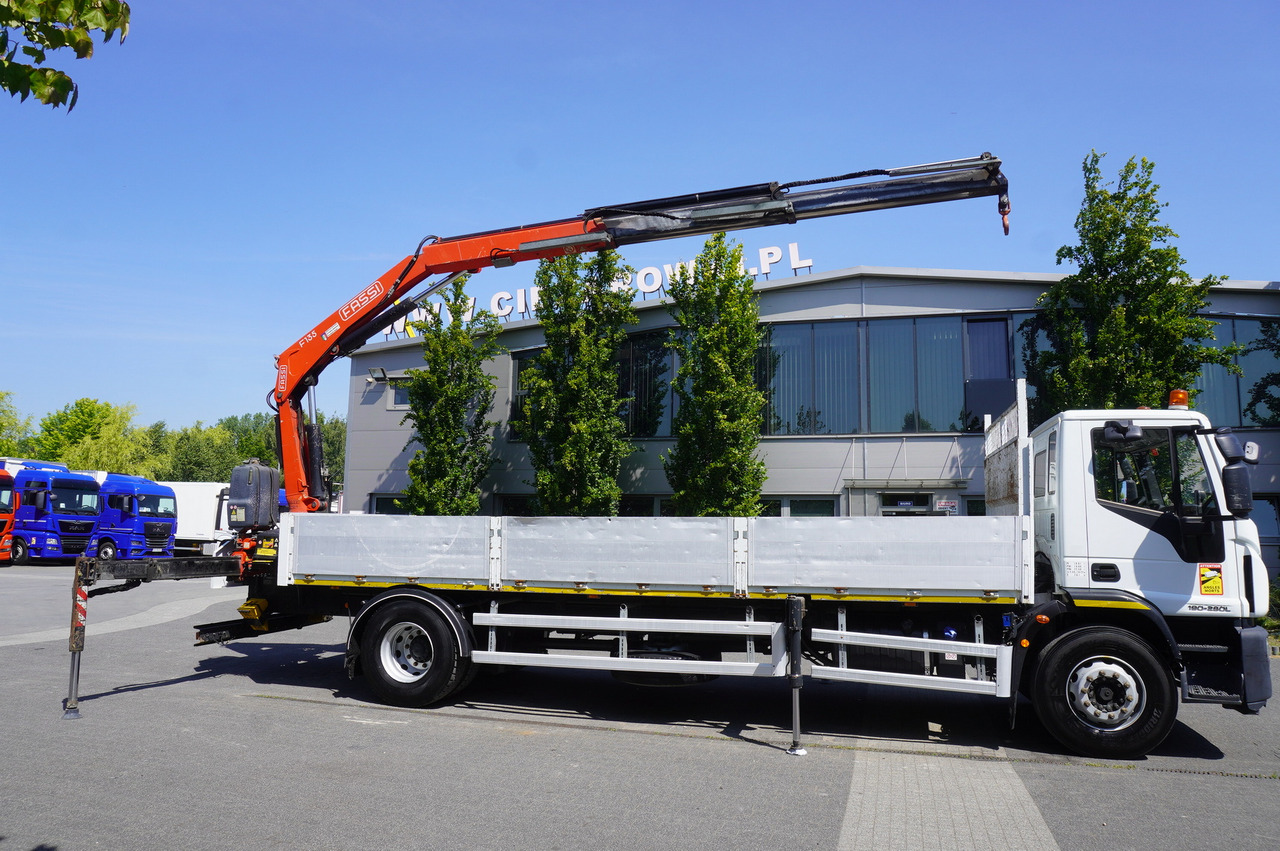 IVECO EUROCARGO 190-280L / FASSI F135A / 8 M / Lift cap. 5580 kg - Vrachtwagen met open laadbak, Kraanwagen: afbeelding 2 IVECO EUROCARGO 190-280L / FASSI F135A / 8 M / Lift cap. 5580 kg - Vrachtwagen met open laadbak, Kraanwagen: afbeelding 2