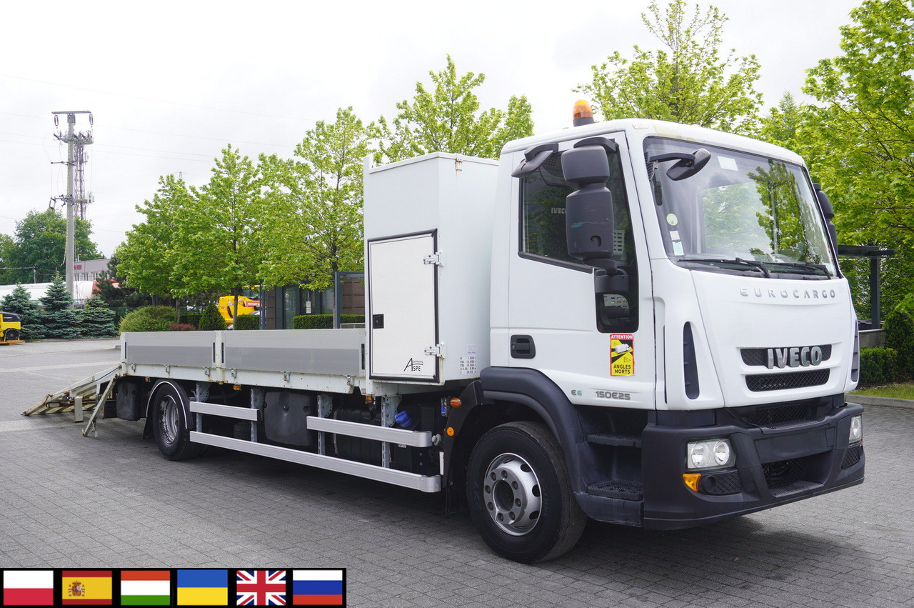 IVECO Eurocargo 150 E25 / 90 tho. km !!! / Tow truck - Vrachtwagen met open laadbak: afbeelding 1 IVECO Eurocargo 150 E25 / 90 tho. km !!! / Tow truck - Vrachtwagen met open laadbak: afbeelding 1