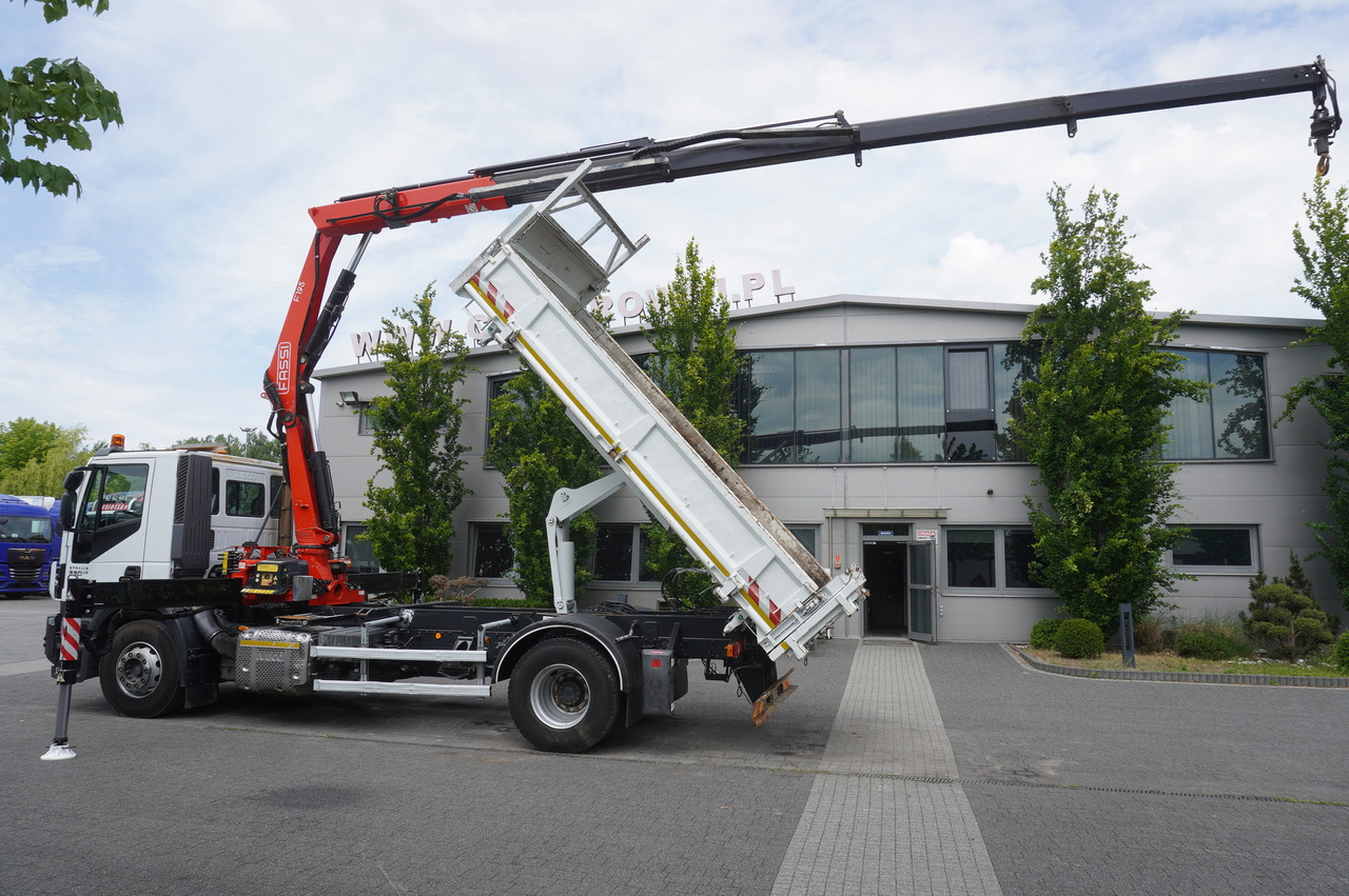 IVECO STRALIS 330 E6 / FASSI 195A 8.5 T / 3-side tipper - Kraanwagen: afbeelding 4 IVECO STRALIS 330 E6 / FASSI 195A 8.5 T / 3-side tipper - Kraanwagen: afbeelding 4