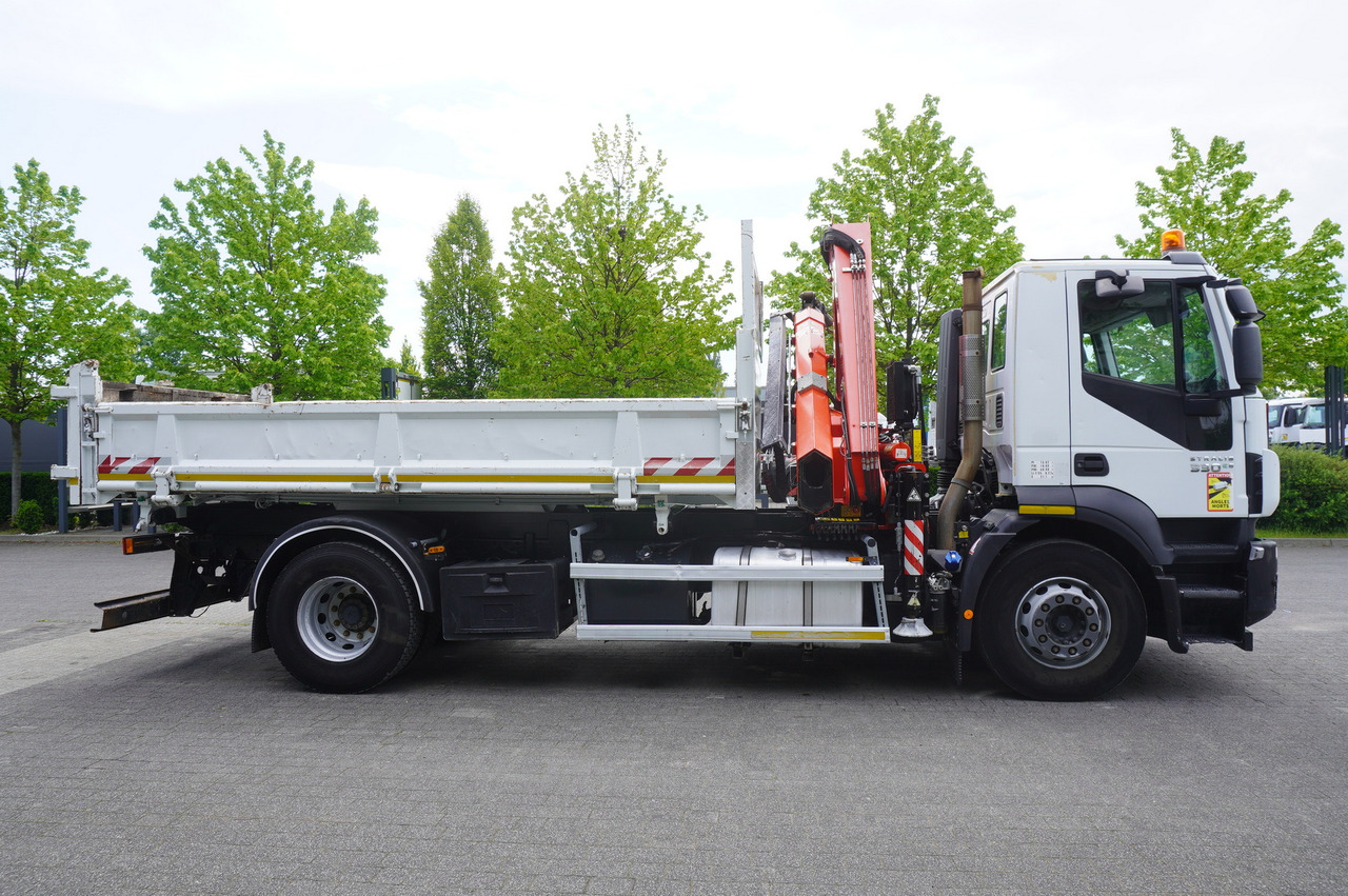 IVECO STRALIS 330 E6 / FASSI 195A 8.5 T / 3-side tipper - Kipper vrachtwagen, Kraanwagen: afbeelding 5 IVECO STRALIS 330 E6 / FASSI 195A 8.5 T / 3-side tipper - Kipper vrachtwagen, Kraanwagen: afbeelding 5