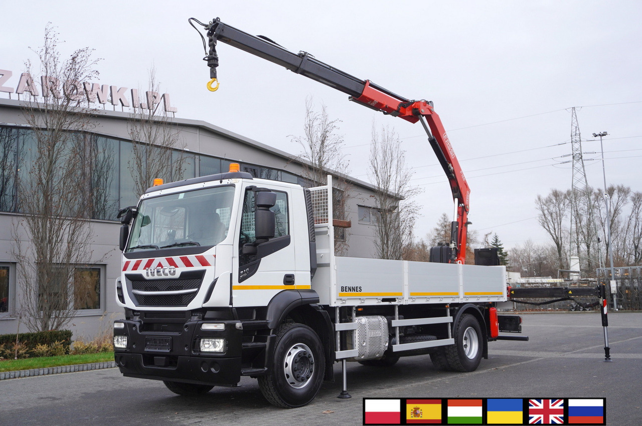 IVECO Stralis X-Way 310 4x2 E6 / Fassi F155 crane / 670 MTH / Remote control / Rotator / 130 tho. km - Kraanwagen: afbeelding 1 IVECO Stralis X-Way 310 4x2 E6 / Fassi F155 crane / 670 MTH / Remote control / Rotator / 130 tho. km - Kraanwagen: afbeelding 1