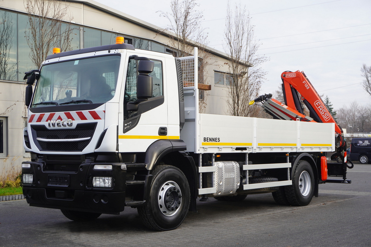 IVECO Stralis X-Way 310 4x2 E6 / Fassi F155 crane / 670 MTH / Remote control / Rotator / 130 tho. km - Vrachtwagen met open laadbak, Kraanwagen: afbeelding 2 IVECO Stralis X-Way 310 4x2 E6 / Fassi F155 crane / 670 MTH / Remote control / Rotator / 130 tho. km - Vrachtwagen met open laadbak, Kraanwagen: afbeelding 2