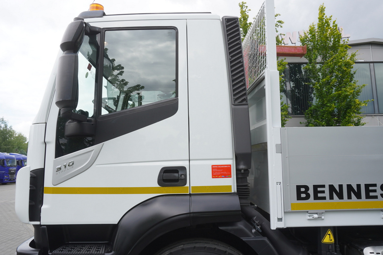 Vrachtwagen met open laadbak, Kraanwagen Iveco Stralis 310 / 34 tho km !!! / FASSI 4 Tons 400 MTH! / Flatbed: afbeelding 23