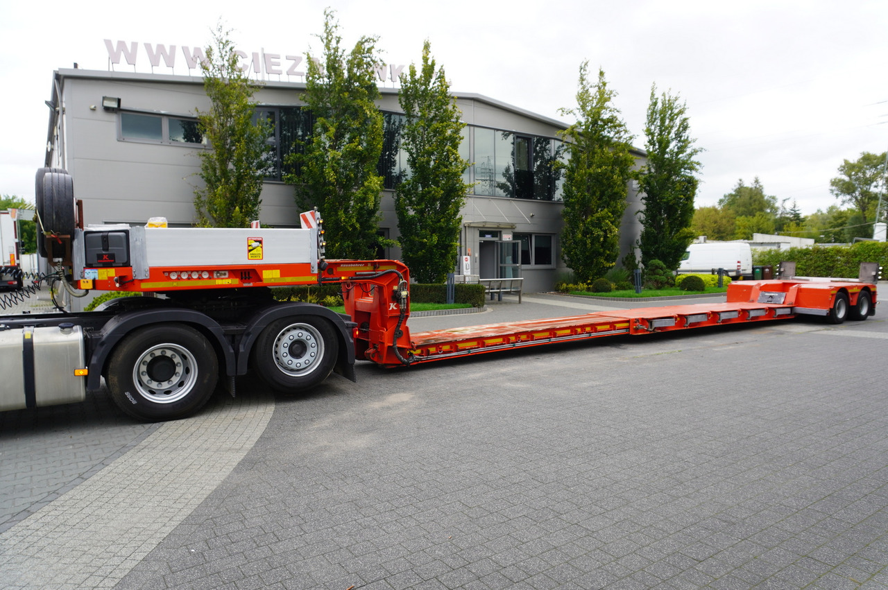 KÄSSBOHRER LB2 TIEF-BETT low loader semi-trailer / 16.5 m / Extendable semi-trailer / steered axles / 2 units - Dieplader oplegger: afbeelding 3 KÄSSBOHRER LB2 TIEF-BETT low loader semi-trailer / 16.5 m / Extendable semi-trailer / steered axles / 2 units - Dieplader oplegger: afbeelding 3