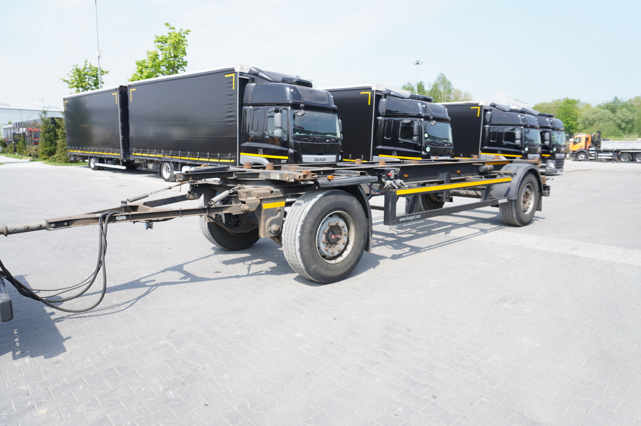 KOGEL AWE 18, two-axle, BDF, 7.5m chassis , air suspension, SAF axles - Chassis aanhangwagen: afbeelding 2 KOGEL AWE 18, two-axle, BDF, 7.5m chassis , air suspension, SAF axles - Chassis aanhangwagen: afbeelding 2
