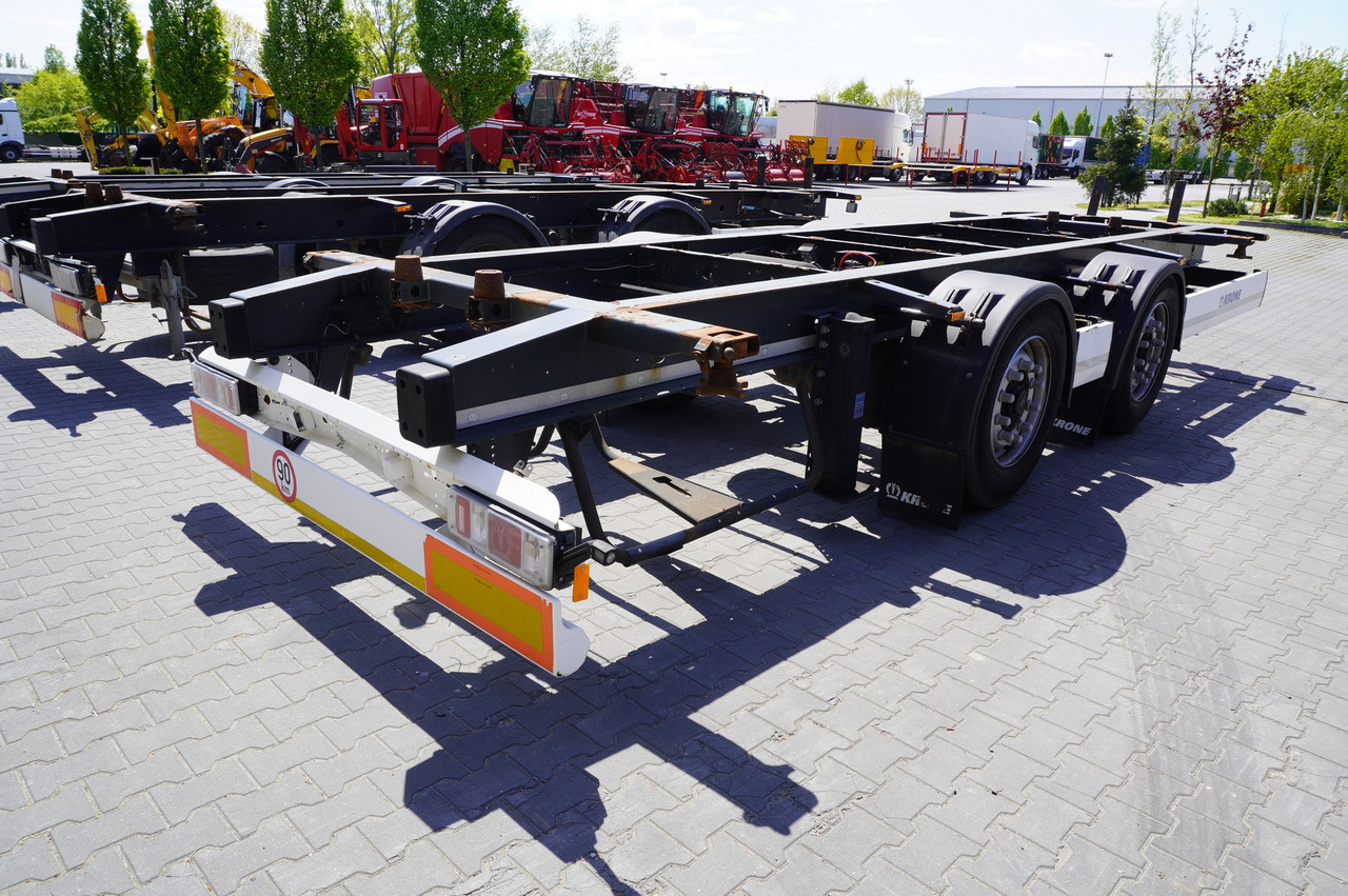 KRONE BDF / 18 t - Chassis aanhangwagen: afbeelding 5 KRONE BDF / 18 t - Chassis aanhangwagen: afbeelding 5