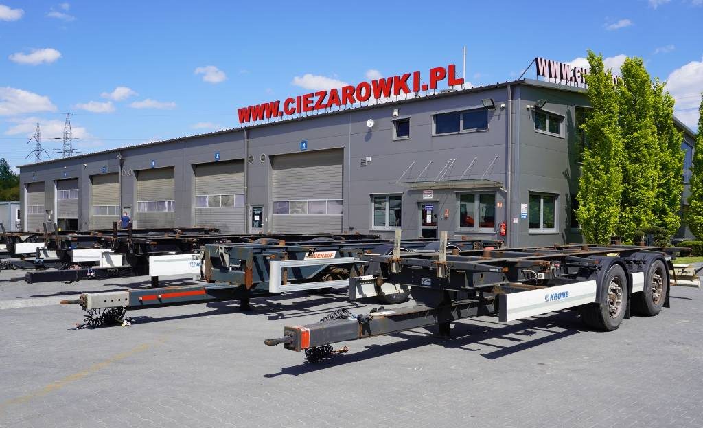 KRONE Trailer Krone BDF / 18 t - Containertransporter/ Wissellaadbak aanhangwagen: afbeelding 1 KRONE Trailer Krone BDF / 18 t - Containertransporter/ Wissellaadbak aanhangwagen: afbeelding 1
