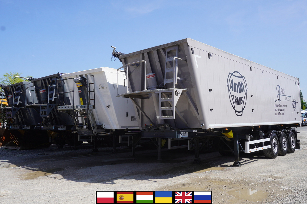 LEGRAS GS tipper / 52 m3 semi-trailer! / 2023 / 3 units - Kipper oplegger: afbeelding 1 LEGRAS GS tipper / 52 m3 semi-trailer! / 2023 / 3 units - Kipper oplegger: afbeelding 1