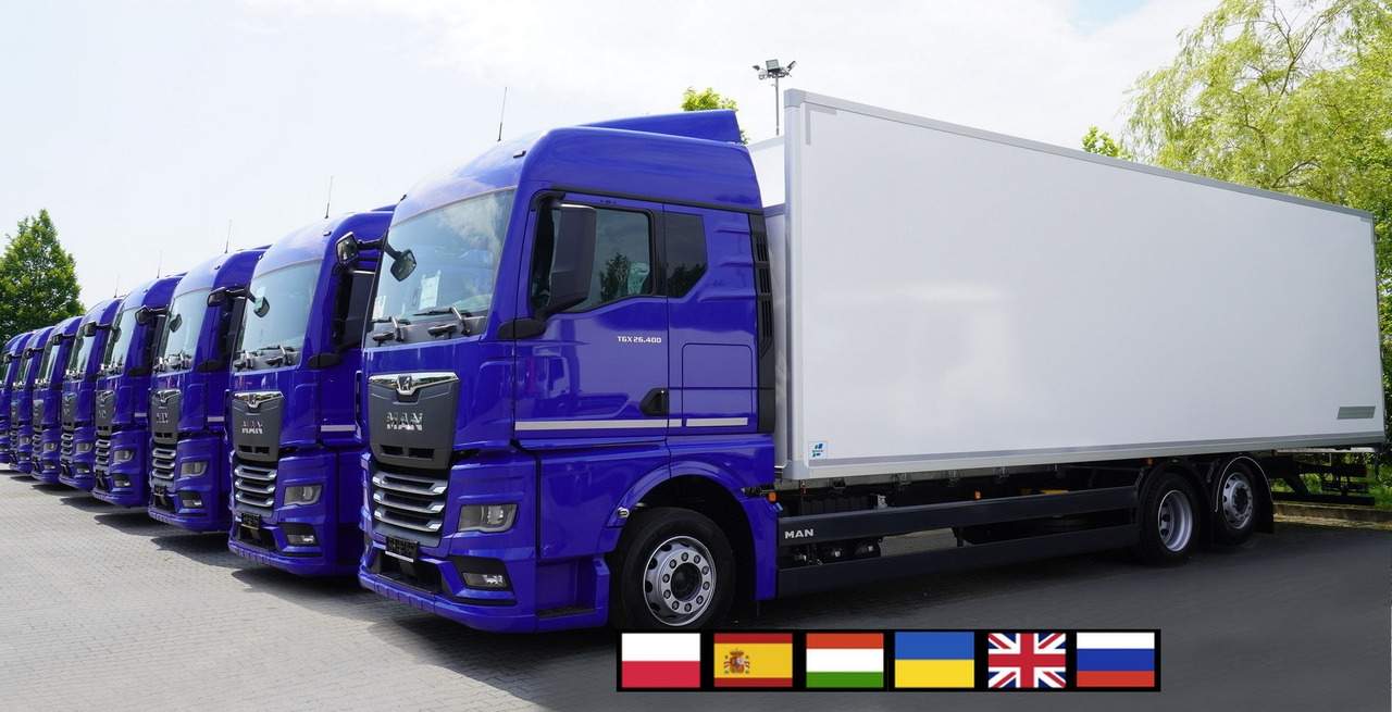 MAN New MAN TGX 26.400 / NEW IGLOOCAR refrigerator 23 pallets / 6×2 / 2024 / 10 units - Bakwagen: afbeelding 1 MAN New MAN TGX 26.400 / NEW IGLOOCAR refrigerator 23 pallets / 6×2 / 2024 / 10 units - Bakwagen: afbeelding 1