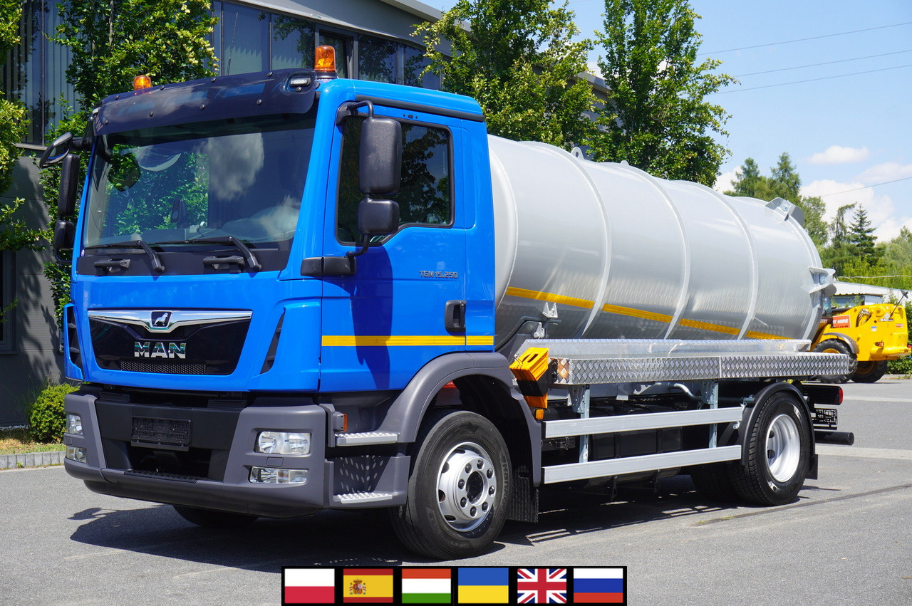 MAN TGM 15.250 / NEW septic tank (07/2025) superstructure 8000 l / 160 tho. km - Mesttank: afbeelding 1 MAN TGM 15.250 / NEW septic tank (07/2025) superstructure 8000 l / 160 tho. km - Mesttank: afbeelding 1
