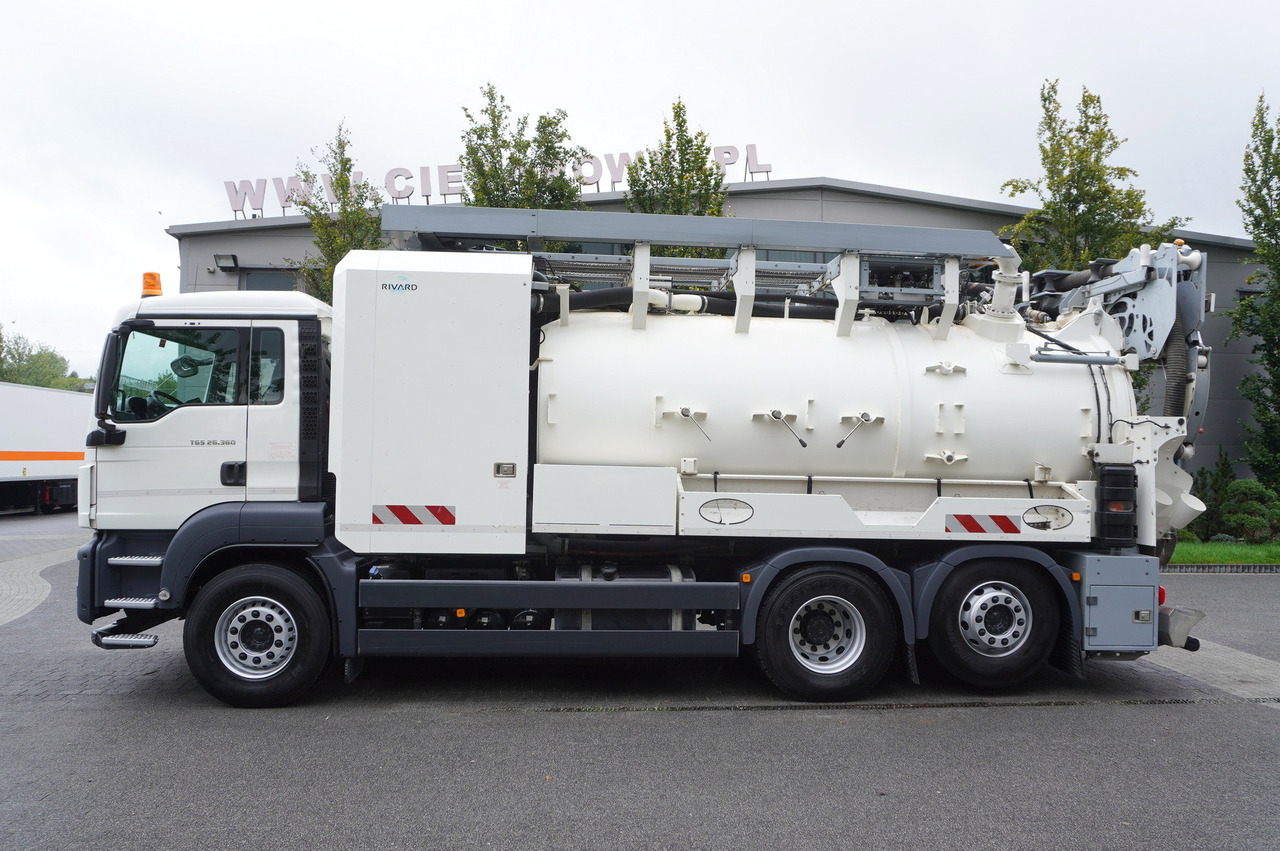 MAN TGS 26.360 E6 / RIVARD sewage cleaner 18 m3 / 90 tho. km / steering axle / 2 units - Vacuümwagen: afbeelding 3 MAN TGS 26.360 E6 / RIVARD sewage cleaner 18 m3 / 90 tho. km / steering axle / 2 units - Vacuümwagen: afbeelding 3