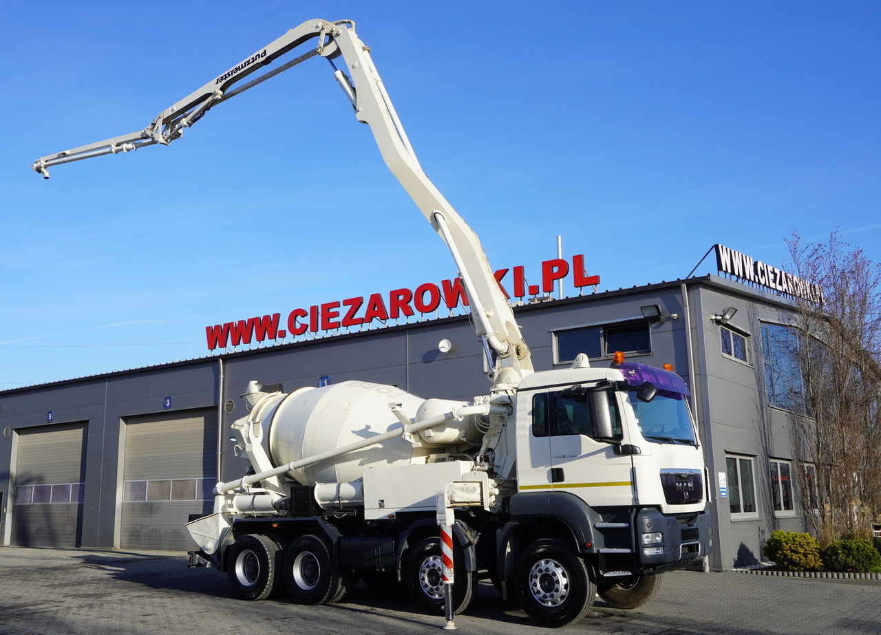 MAN TGS 32.400 8x4 Concrete Mixer Pump truck / 426 MTH !!! / 18 meters - Betonpomp: afbeelding 1 MAN TGS 32.400 8x4 Concrete Mixer Pump truck / 426 MTH !!! / 18 meters - Betonpomp: afbeelding 1