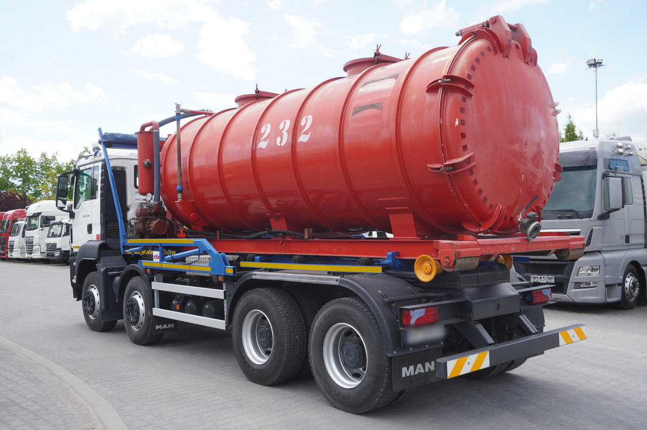 MAN TGS 35.400 8 × 4 E5 / HYVA HOOK LIFT 32.56 SE / Septic barrel 13000 L - Mesttank: afbeelding 5 MAN TGS 35.400 8 × 4 E5 / HYVA HOOK LIFT 32.56 SE / Septic barrel 13000 L - Mesttank: afbeelding 5