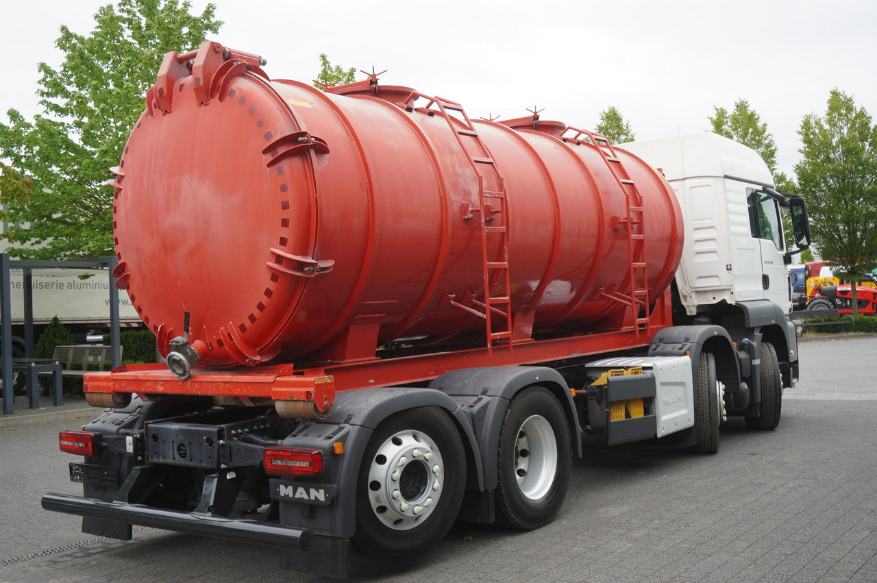 MAN TGS 35.420 8×2 / NEW septic barrel 13000 L / 3 steered axles - Tankwagen: afbeelding 4 MAN TGS 35.420 8×2 / NEW septic barrel 13000 L / 3 steered axles - Tankwagen: afbeelding 4