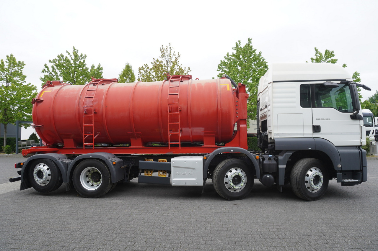 MAN TGS 35.420 8×2 / NEW septic barrel 13000 L / 3 steered axles - Tankwagen: afbeelding 5 MAN TGS 35.420 8×2 / NEW septic barrel 13000 L / 3 steered axles - Tankwagen: afbeelding 5