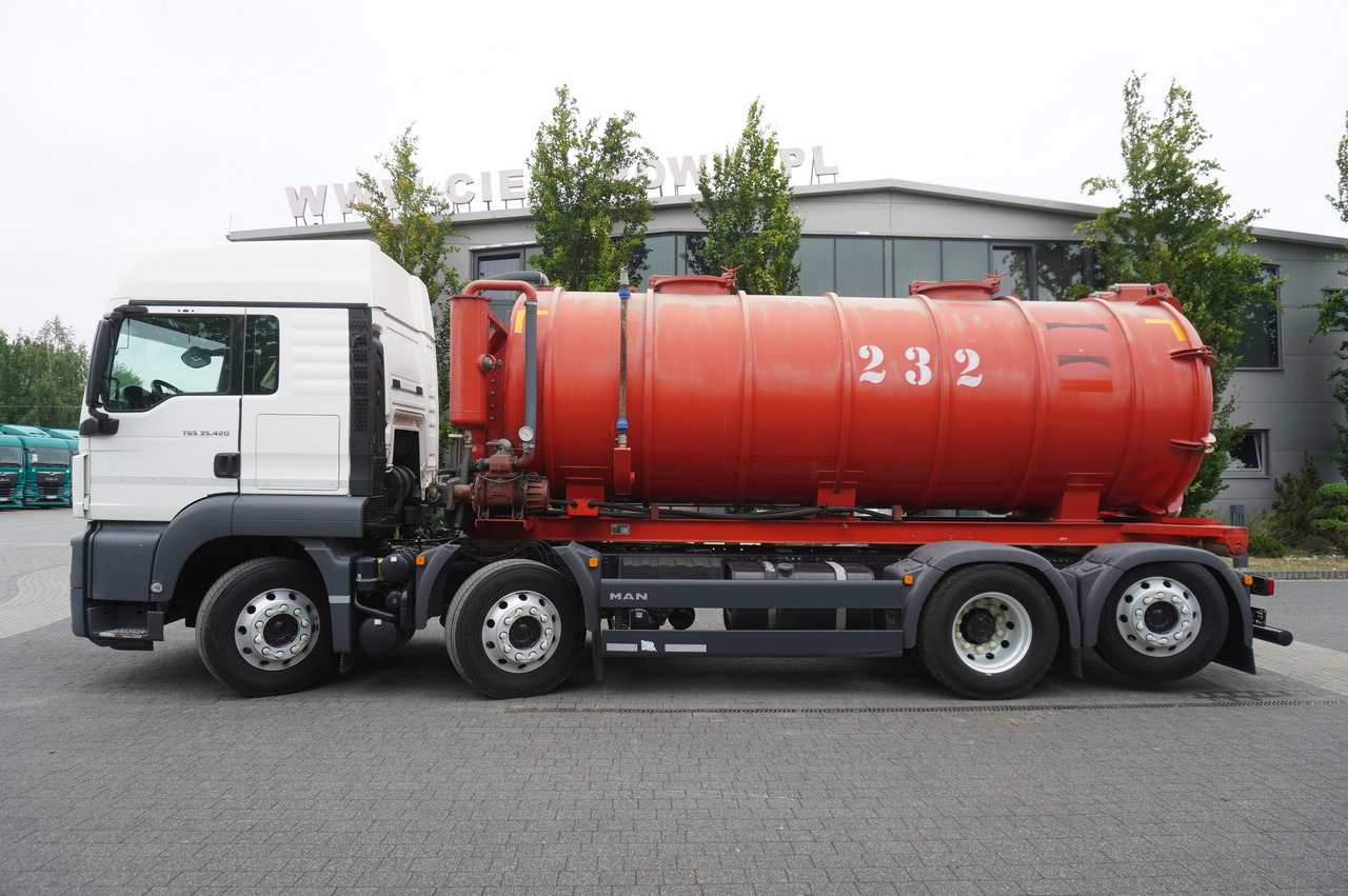 MAN TGS 35.420 8×2 / NEW septic barrel 13000 L / 3 steered axles - Tankwagen: afbeelding 2 MAN TGS 35.420 8×2 / NEW septic barrel 13000 L / 3 steered axles - Tankwagen: afbeelding 2